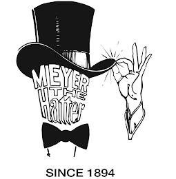 MEYER THE HATTER SINCE 1894 logo