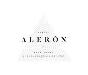 MEZCAL ALERON 100% AGAVE A DURANGUENSIS ( CENIZO ) logo