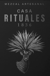 MEZCAL ARTESANAL CASA RITUALES 1836 logo