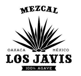 MEZCAL OAXACA MEXICO LOS JAVIS 100% AGAVE logo