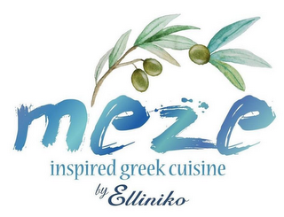 MEZE INSPIRED GREEK CUISINE BY ELLINIKO logo