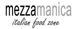MEZZAMANICA ITALIAN FOOD ZONE logo