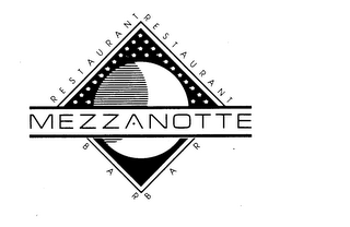 MEZZANOTTE RESTAURANT BAR logo
