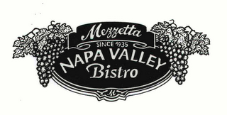 MEZZETTA NAPA VALLEY BISTRO SINCE 1935 M logo