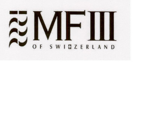 MF III OF SWITZERLAND logo