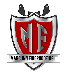 MF MARCUNN FIREPROOFING logo