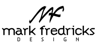 MF MARK FREDRICKS DESIGN logo