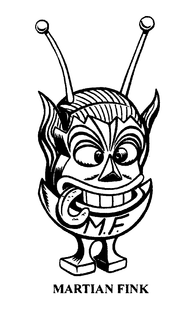 M.F. MARTIAN FINK logo