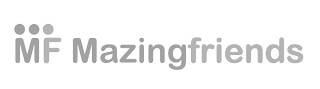 MF MAZINGFRIENDS logo