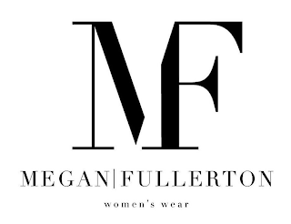 MF MEGAN FULLERTON WOMEN'S WEAR logo