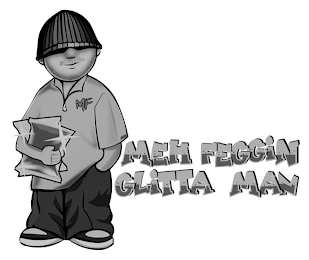 MF MEH FEGGIN GLITTA MAN logo
