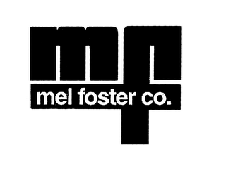 MF MEL FOSTER CO. logo