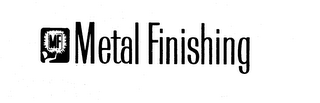 MF METAL FINISHING logo