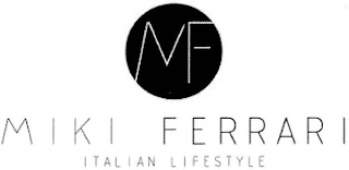 MF MIKI FERRARI ITALIAN LIFESTYLE logo
