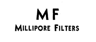 MF MILLIPORE FILTERS logo