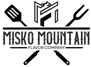 MF MISKO MOUNTAIN FLAVOR COMPANY logo