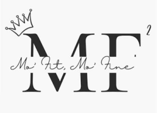 MF MO FIT, MO FINE AND THE NUMBER 2 logo