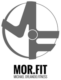 MF MOR.FIT MICHAEL ORLANDO.FITNESS logo