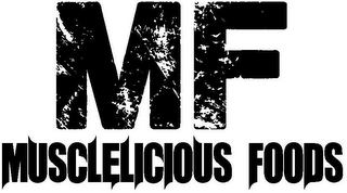MF MUSCLELICIOUS FOODS logo