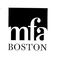 MFA BOSTON logo