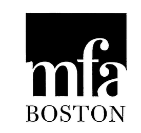 MFA BOSTON logo