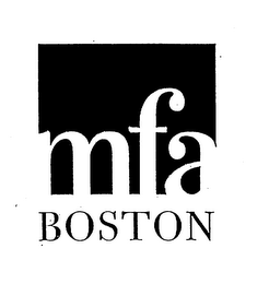 MFA BOSTON logo