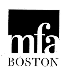 MFA BOSTON logo