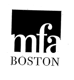 MFA BOSTON logo