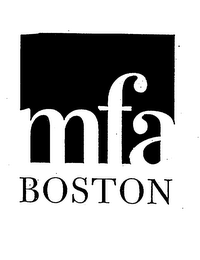 MFA BOSTON logo