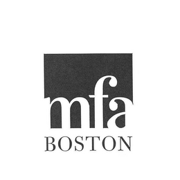 MFA BOSTON logo