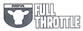 MFA FULL THROTTLE logo
