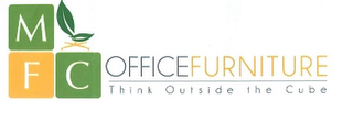 MFC OFFICEFURNITURE THINK OUTSIDE THE CUBE logo
