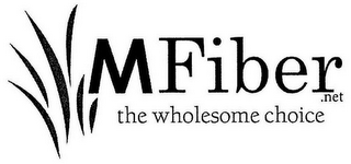 MFIBER.NET THE WHOLESOME CHOICE logo