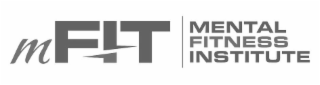 MFIT MENTAL FITNESS INSTITUTE logo