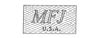 MFJ U.S.A. logo