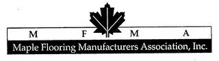 MFMA MAPLE FLOORING MANUFACTURERS ASSOCIATION, INC. logo