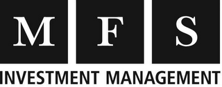MFS INVESTMENT MANAGEMENT logo