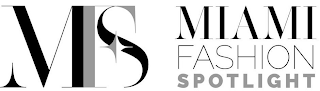 MFS MIAMI FASHION SPOTLIGHT logo