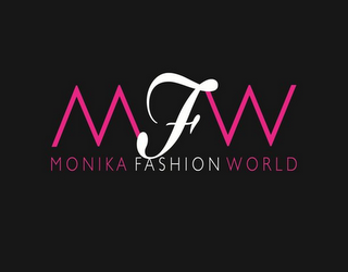 MFW MONIKA FASHION WORLD logo