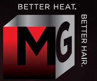 MG BETTER HEAT. BETTER HAIR. logo
