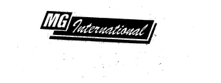MG INTERNATIONAL logo