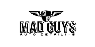 MG MAD GUYS AUTO DETAILING logo