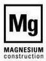 MG MAGNESIUM CONSTRUCTION logo