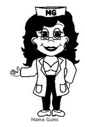 MG MAMA GUMS logo