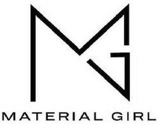 MG MATERIAL GIRL logo