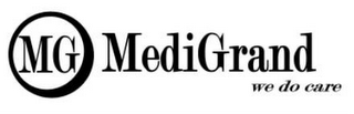 MG MEDIGRAND WE DO CARE logo
