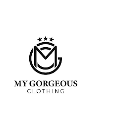 MG MY GORGEOUS CLOTHING logo