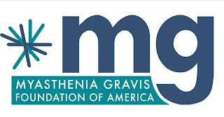MG MYASTHENIA GRAVIS FOUNDATION OF AMERICA logo