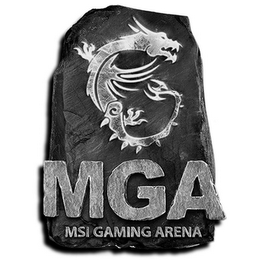 MGA MSI GAMING ARENA logo