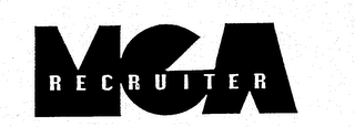 MGA RECRUITER logo